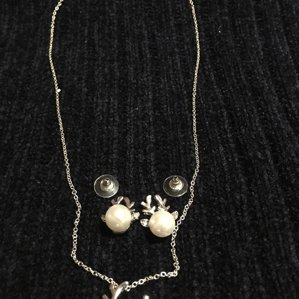 🔥deer set included earrings and necklace gift set - Picture 8 of 8